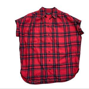 Madewell Central Shirt in Dahl Plaid Top Shirt
